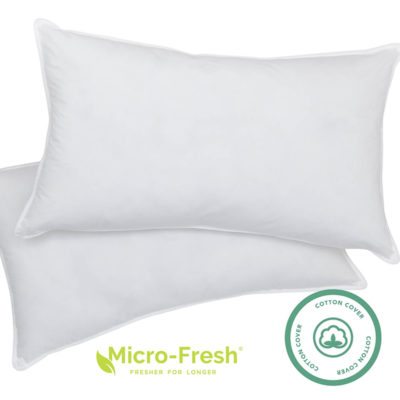 Assura Sleep Pure Cotton Anti Allergy Pillow – Pair