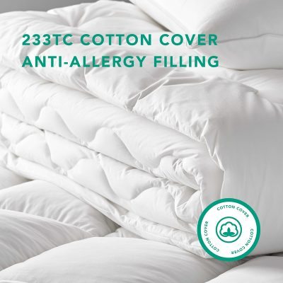 Assura Sleep Pure Cotton Anti Allergy 10.5 Tog Duvet