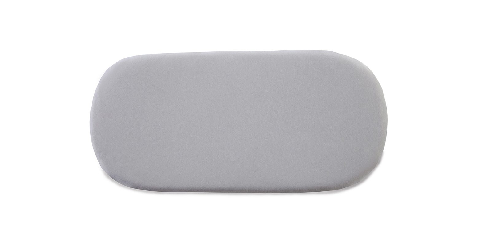 Clair De Lune Fitted Sheet Twin Pack Grey Crib