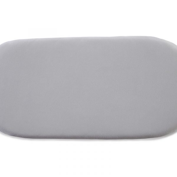 Clair De Lune Fitted Sheet Twin Pack Grey Pram