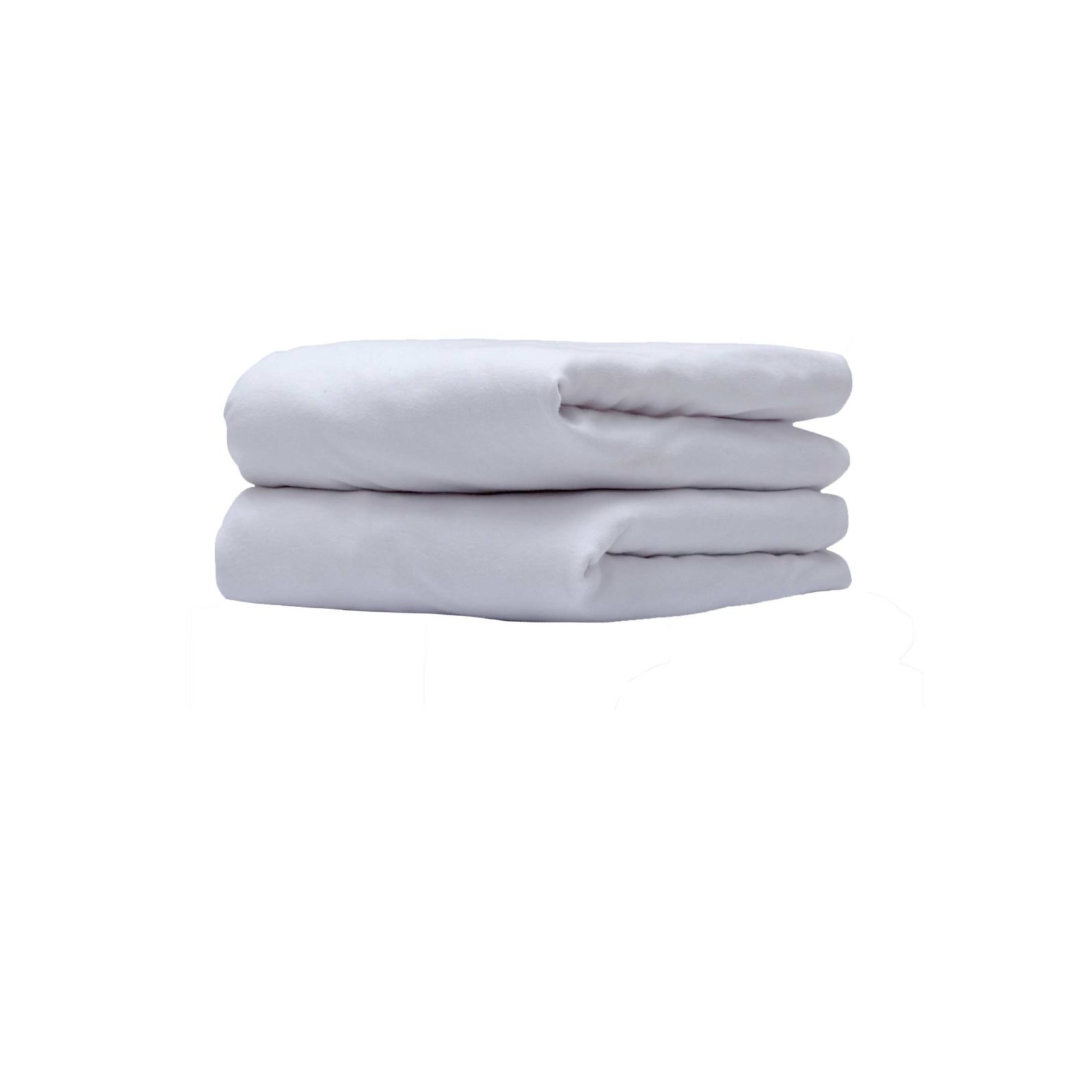 Fitted Sheet Twin Pack White Pram