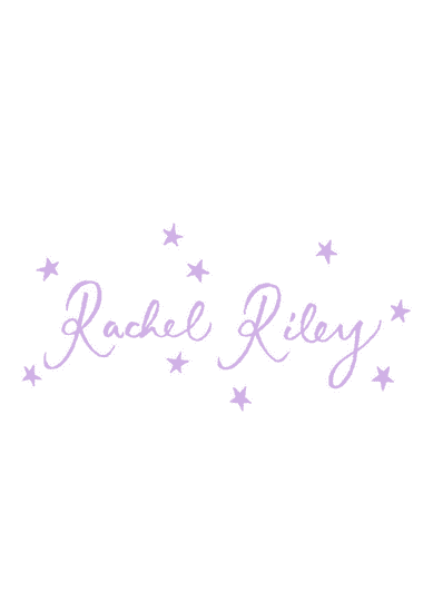 Rachel Riley logo in purple
