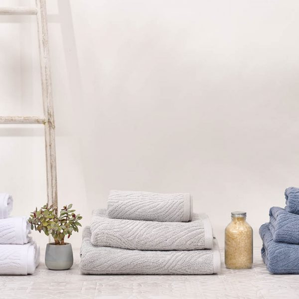 Eco Pure Jacquard Towel Set