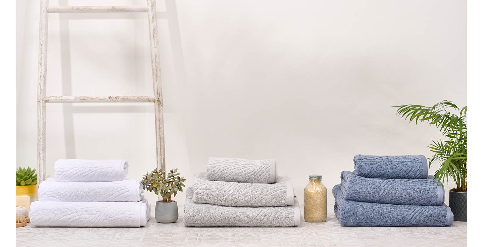 Eco Pure Jacquard Towel Set