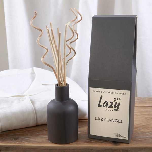 Lazy Linen Angel Ceramic Plant Base Reed Diffuser