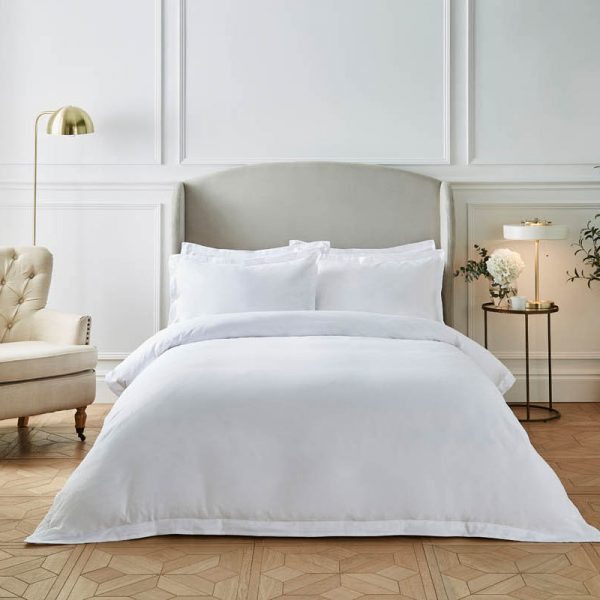 Liddell plain duvet cover set with pillowcases
